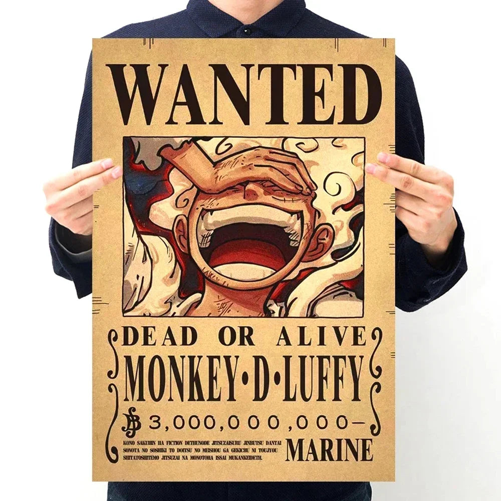 One Piece Wanted Posters 10pcs
