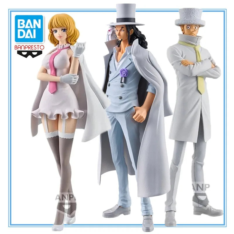 THE GRANDLINE SERIES EXTRA One Piece CP0 ROB LUCCI Stussy Kaku Action Figure