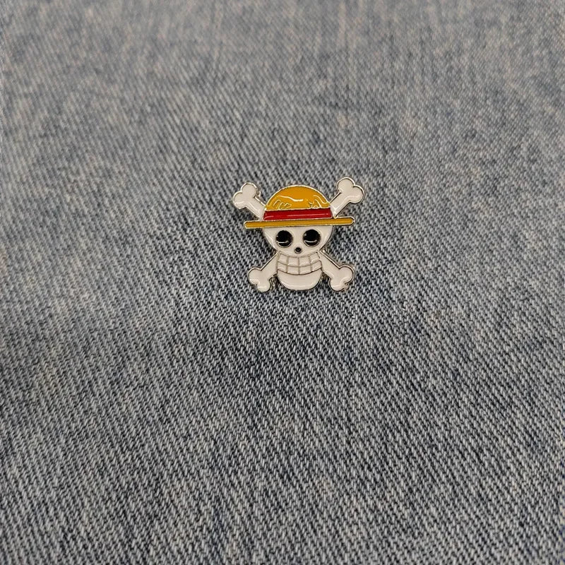 One-Piece straw-hat pin